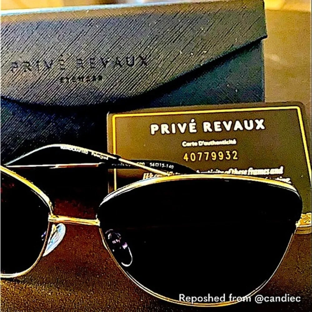 PRIVE’ REVAUX EYEWEAR | Certified Authentic Deluxe Sunglasses with Case
